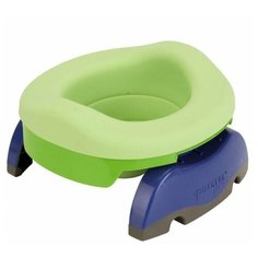Potette Plus Potette plus 3 в 1 (горшок, телескопическая вставка, 10 сменных пакетов) зеленый