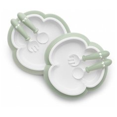 Комплект посуды BabyBjorn 0740, нежно-зеленый