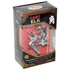 Головоломка Cast Puzzle Elk, уровень сложности 5 (HZ 5-01) серый
