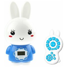 Интерактивная развивающая игрушка alilo Большой зайка G7, синий