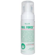 OLLIN Professional Full Force Мусс-пилинг для волос и кожи головы с экстрактом алоэ, 160 мл