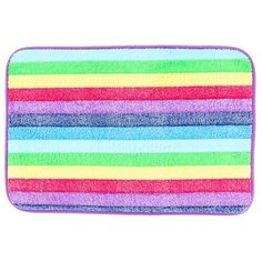 Коврик Доляна Радужная волна 40х60 см (1279207) разноцветный