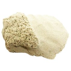 Кинетический песок LORI Домашняя песочница, морской, 1 кг, пластиковый контейнер