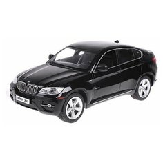 Легковой автомобиль Rastar BMW X6 (31700) 1:24 20 см черный