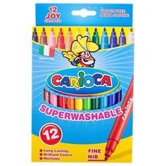 Carioca Набор фломастеров Joy, 12 шт. (40614)