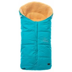 Конверт-мешок Nuovita Siberia Pesco меховой 90 см голубой