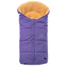 Конверт-мешок Nuovita Siberia Pesco меховой 90 см фиолетовый