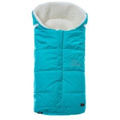 Конверт-мешок Nuovita Siberia Bianco меховой 90 см голубой