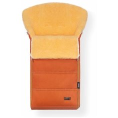 Конверт-мешок Nuovita Alpino Lux Pesco меховой 85 см оранжевый