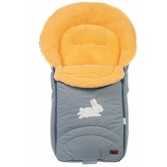 Конверт-мешок Nuovita Tundra Pesco меховой 90 см серый
