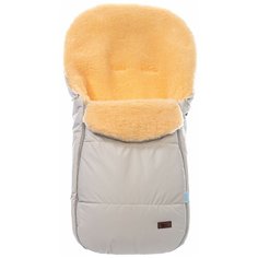 Конверт-мешок Nuovita Vichingo Pesco меховой 90 см кремовый