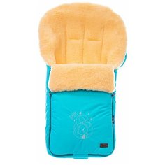 Конверт-мешок Nuovita Islanda Pesco меховой 90 см голубой