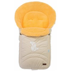 Конверт-мешок Nuovita Tundra Pesco меховой 90 см кремовый