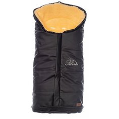 Конверт-мешок Nuovita Siberia Lux Pesco меховой 90 см черный