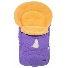 Конверт-мешок Nuovita Tundra Pesco меховой 90 см фиолетовый