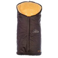 Конверт-мешок Nuovita Siberia Lux Pesco меховой 90 см шоколад