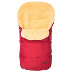 Конверт-мешок Nuovita Vichingo Pesco меховой 90 см красный