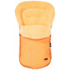 Конверт-мешок Nuovita Polare Pesco меховой 90 см оранжевый