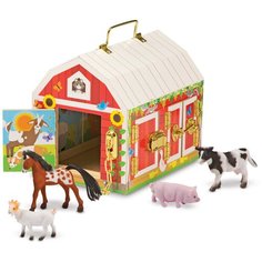 Развивающая игрушка Melissa & Doug Latches Barn разноцветный