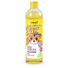Vilenta Гель-Шампунь 2-в-1 Wild Tiger-r-r с медом и дыней, 400 мл