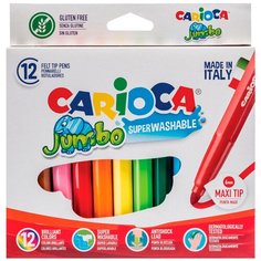 Carioca Фломастеры "Jumbo" 12 шт. (40569)