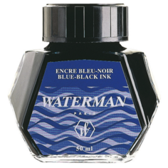 Чернила для перьевой ручки Waterman S01107 50мл синий