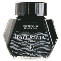 Чернила для перьевой ручки Waterman S01107 50мл черный
