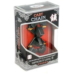 Головоломка Cast Puzzle Chain, уровень сложности 6 (HZ 6-01) серый