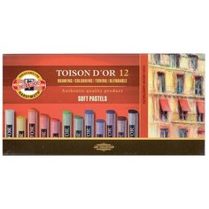 KOH-I-NOOR Пастель сухая Toison Dor 12 цветов