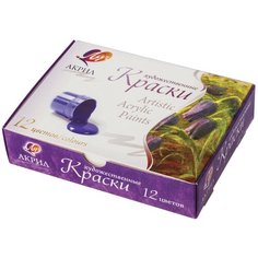 Луч Краски акриловые глянцевые 12 цветов (22С 1409-08)