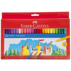 Faber-Castell Набор фломастеров Замок, 50 шт. (554250)