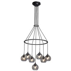 Люстра Vitaluce V4772-1/7S, E27, 420 Вт