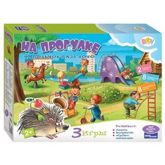 Набор настольных игр Step puzzle Напольное пазл-лото На прогулке (Baby Step)