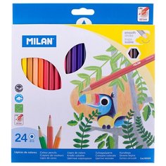 MILAN Карандаши цветные 24 цвета (80024)