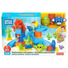 Конструктор Mega Bloks First Builders GNW64 Аквапарк