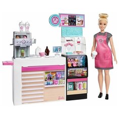 Набор игровой Barbie Кофейня GMW03