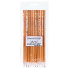 KOH-I-NOOR Набор чернографитных карандашей 1696, 10 штук 2H-2B (1696010042TE)