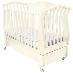 Кроватка Feretti Royal FMS (качалка), продольный маятник avorio