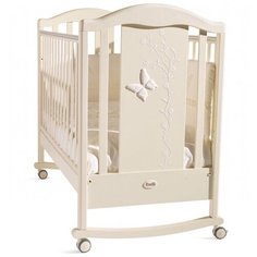Кроватка Feretti Privilege Dondolo (качалка), на полозьях слоновая кость