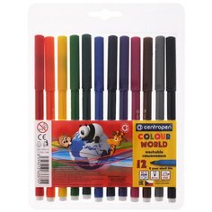 Centropen Набор фломастеров Colour World, 12 шт. (7550/12TP)