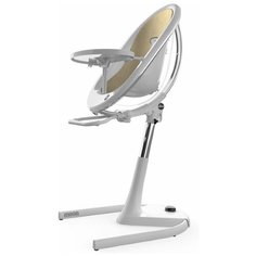 Стульчик для кормления Mima Moon 2G, white/champagne gold