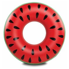 Круг BigMouth Giant Watermelon Slice 122x122 см красный/зеленый