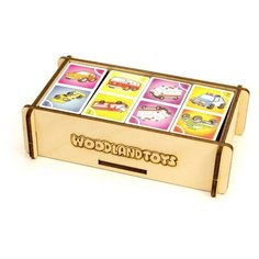 Настольная игра Woodland Домино Машины