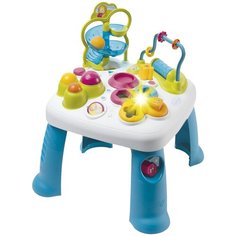 Интерактивная развивающая игрушка Smoby Игровой стол Cotoons 110426, синий/белый