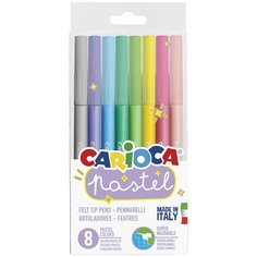 Carioca Набор фломастеров Pastel (43032), 8 шт.