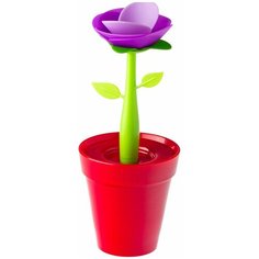 Канцелярский набор Vigar Flower Power (6060), 2 пр., красный/зеленый/фиолетовый