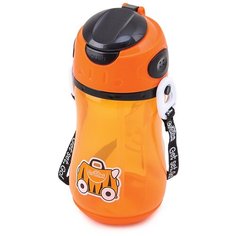 Поильник с трубочкой Trunki Tipu Tiger, 400 мл оранжевый