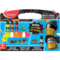 Maped Гуашь ColorPeps 5 цветов х 75 мл (810012)