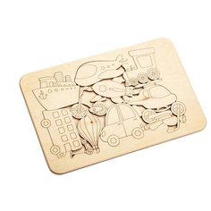 Рамка-вкладыш BRADEX Транспорт (DE 0421), 11 дет.