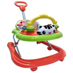 Ходунки Наша игрушка Kitty салатовый/оранжевый